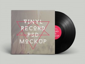 Vinyl record cover